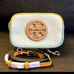 Tory Burch Perry Bombe Mini Colorblock Crossbody bag